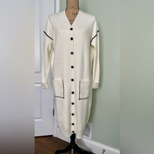 Cozy Cream Knit Sweater/Dress